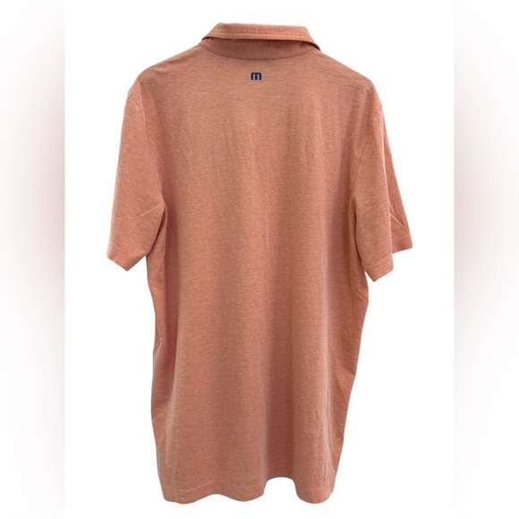Travis Mathew Men's Orange Palm Tree Polo Golf Shirt Size XXL - Picture 5 of 5